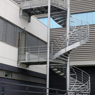 Escalier colimaçon galva